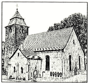 Bild Zeichnung der Kirche Thaleischweiler-Fröschen
